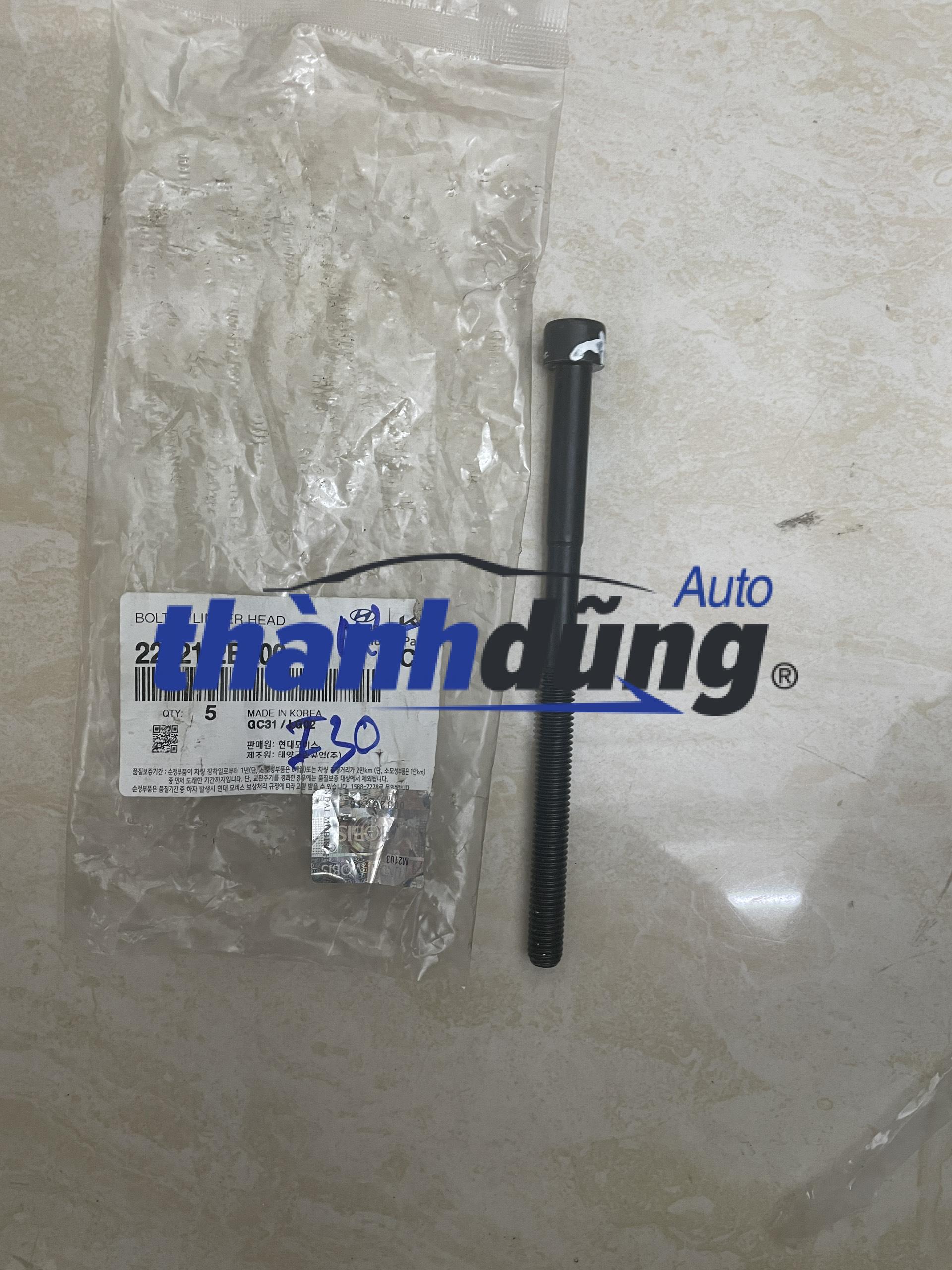 1 ỐC MẶT MÁY HYUNDAI AVANTE