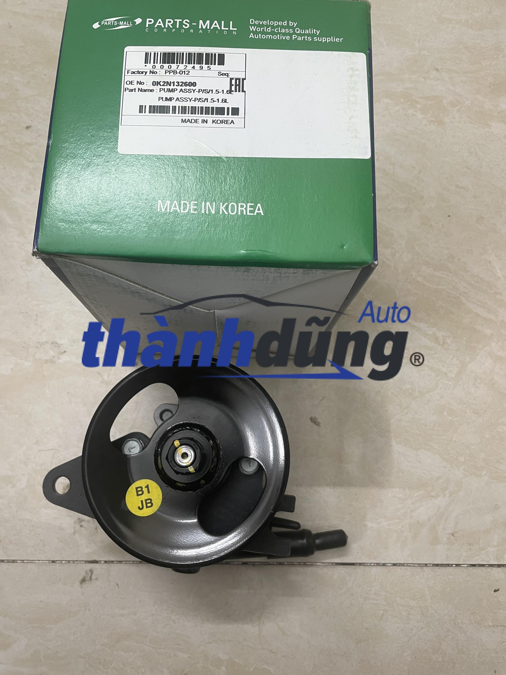 BƠM TRỢ LỰC LÁI KIA SPECTRA BƠM TRỢ LỰC LÁI KIA SPECTRA