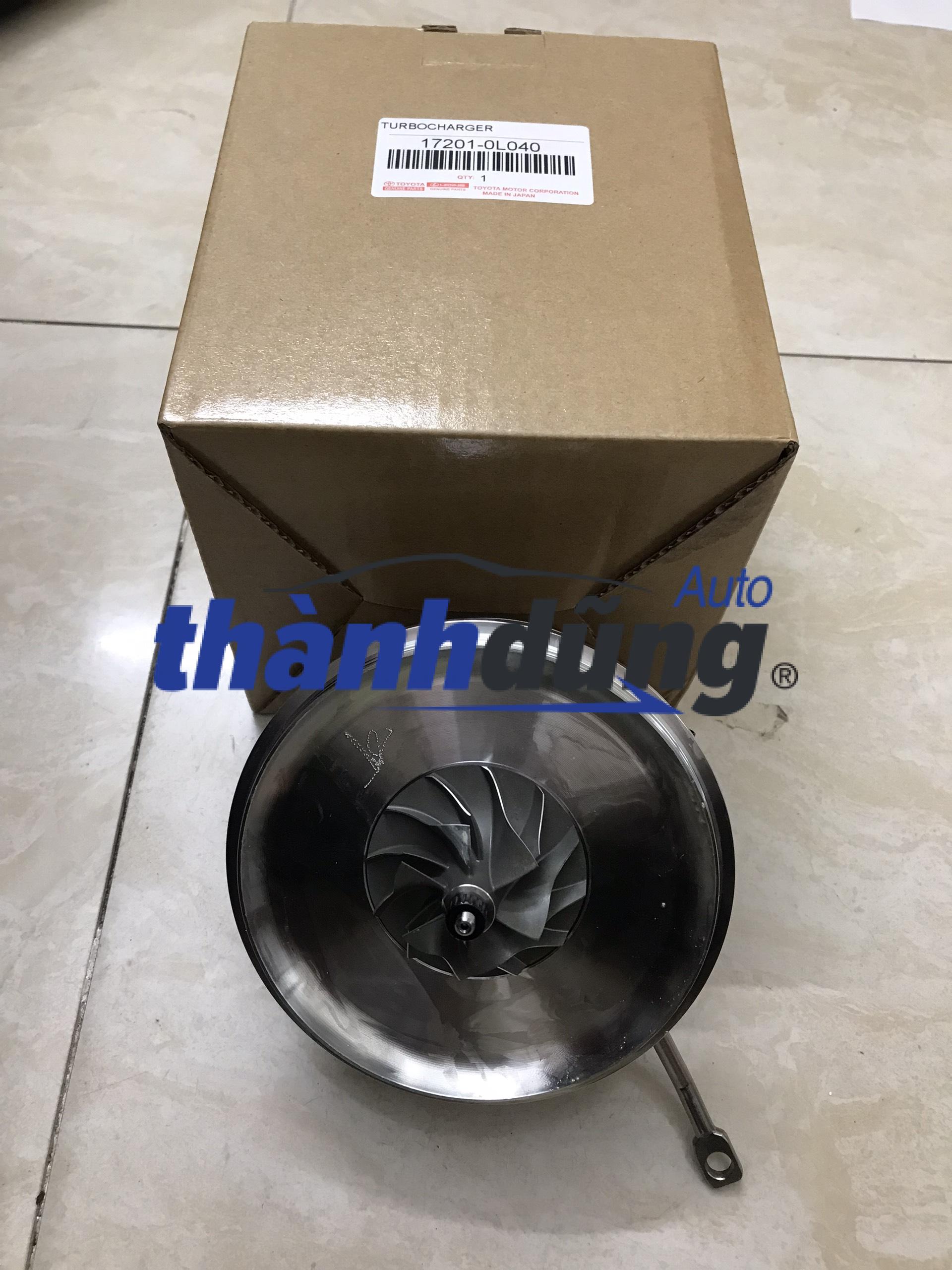 RUỘT TURBO TĂNG ÁP TOYOTA FORTUNER RUỘT TURBO TĂNG ÁP TOYOTA FORTUNER