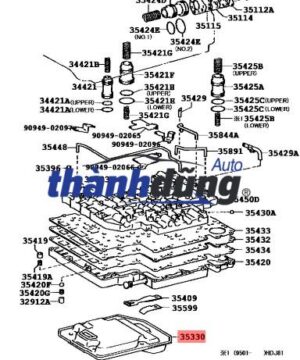 LỌC DẦU HỘP SỐ TOYOTA LAND CRUISER
