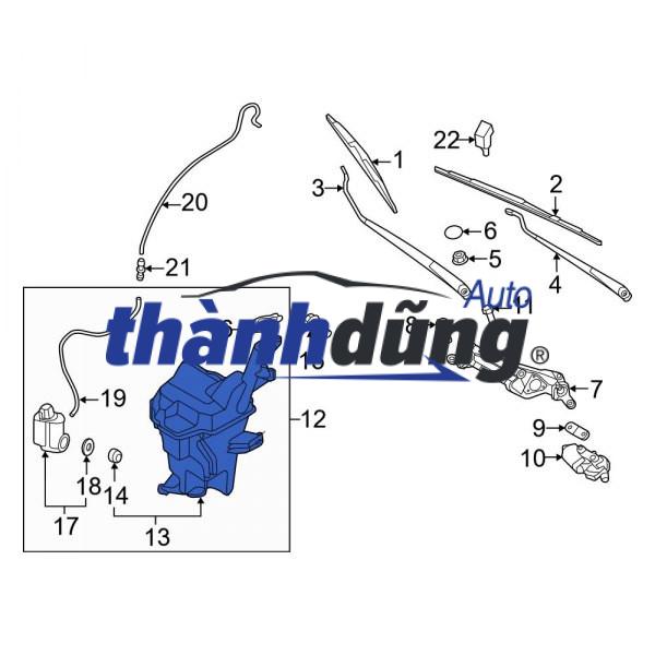 bình nước rửa kính