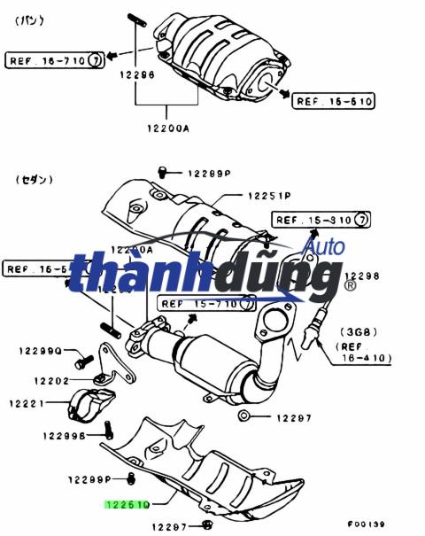 bầu lọc khí xả
