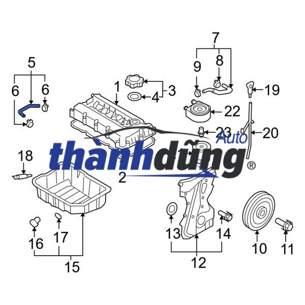 van thông hơi mặt máy