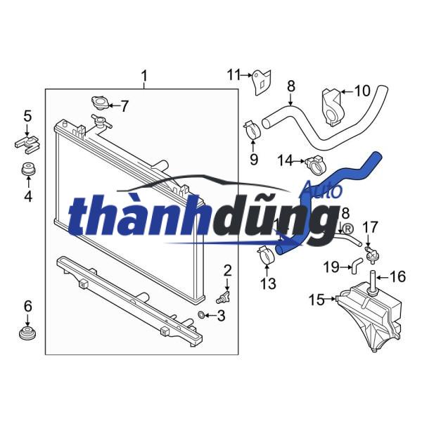 ống nước két nước