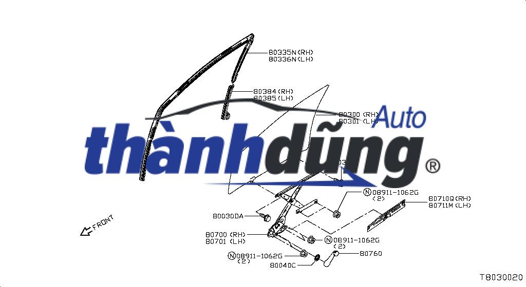 gioăng trượt kính, gioăng kính cửa, gioăng lên xuống kính
