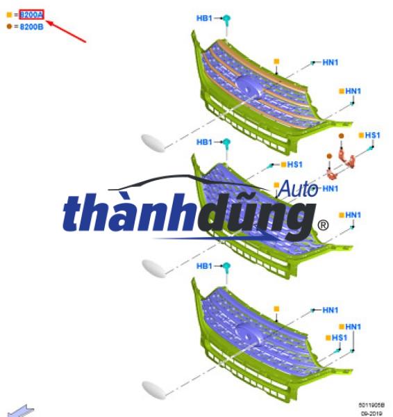 mặt ca lăng lưới tản nhiệt