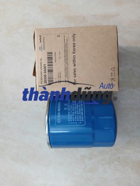 LỌC DẦU (NHỚT) HYUNDAI SOLATI | 263304A001