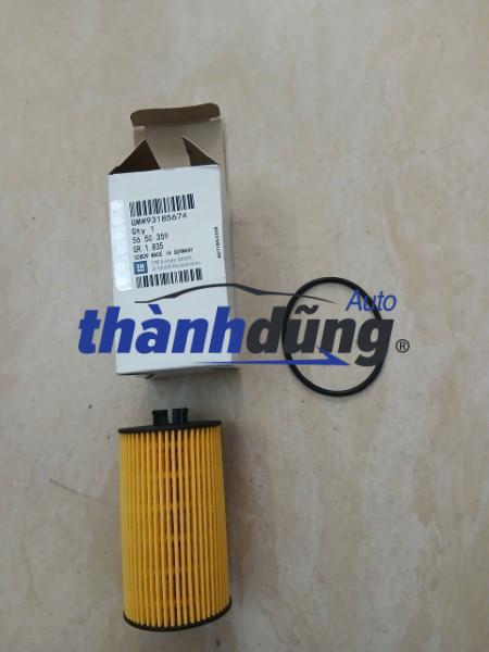 LỌC NHỚT ĐỘNG CƠ CHEVROLET ORLANDO 2011-2016 | 93185674