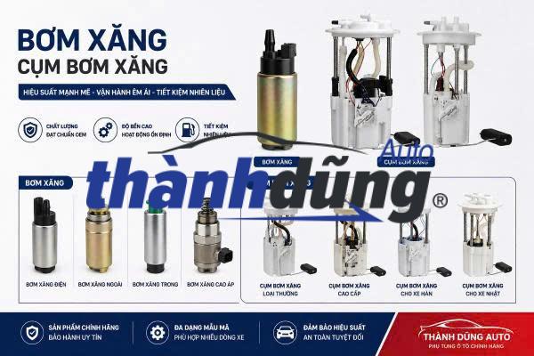 BƠM XĂNG Ô TÔ LÀ GÌ? DẤU HIỆU NHẬN BIẾT VÀ CÁCH XỬ LÝ KHI BƠM XĂNG BỊ HỎNG